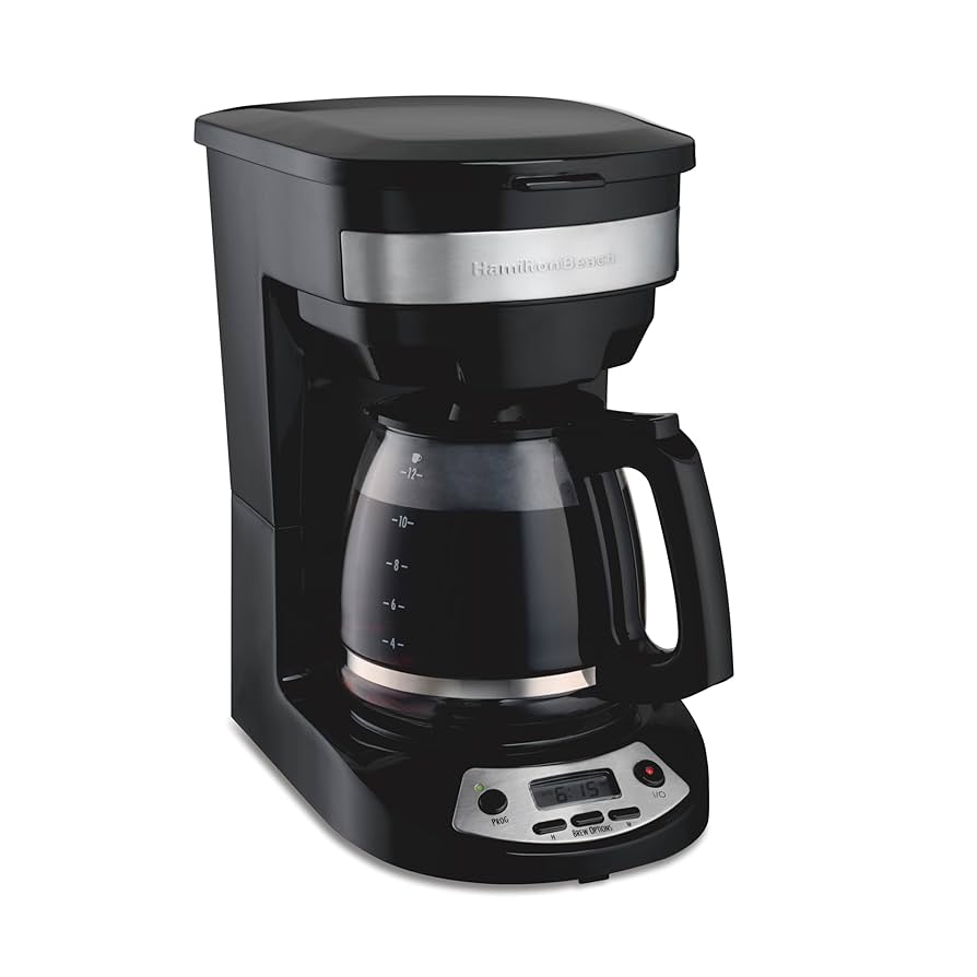 Amazon.com: Hamilton Beach 12 Cup Programmable Drip Coffee